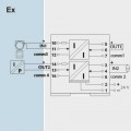 Jiskrově bezpečný oddělovací zesilovač MM 5040 - dvoukanálový, kombinovaný driver/repeater