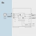 Jiskrově bezpečný oddělovací zesilovač MM 5041x - bariéra analogových signálů (0)4-20/(0)4-20