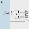 MM 5043 Jiskrově bezpečný oddělovací zesilovač - bariéra analogových signálů - dvojitý výstup
