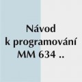 Návod k programování zobrazovačů MM 634 ../Ex
